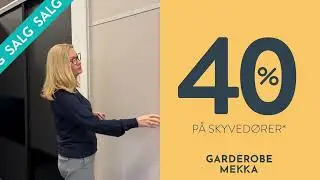 STORT JANUARSALG! 40 % p&aring; skyved&oslash;rer*