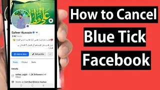 How to unsubscribe Facebook Blue tick || cancel fb blue tick 2026 || Safeer Technical Tv