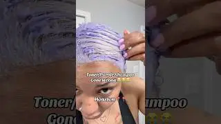 I keep ruining my hair 😭😭 #wella #pixiecut #hairbleach #toner #blondepixie