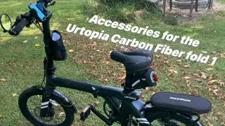 Accessories for the Urtopia Carbon Fiber fold 1 e-bike