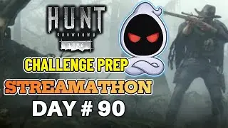 HUNT SHOWDOWN - Weekend Challenge Prep! ⚔️ (Weapon Banlist & Death Timer) | Streamathon Day 90
