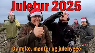 Julemetaldetektor-tur 🎄 Vi finder gode danef&aelig;!