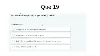 Python Interview Que19: Find the Output of given program 