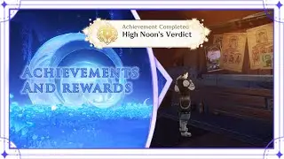 🌸 High Noon's Verdict Achievement Guide | All Bounty Locations & Flagship Board | Genshin Impact 🌟