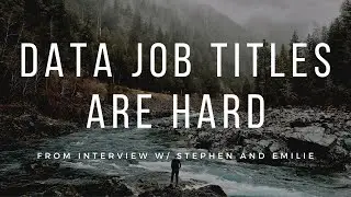 Job Titles are Hard!