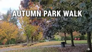 Walking in Fleetwood Park During Autumn