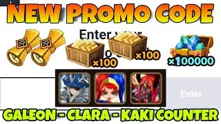 NEW PROMO CODE & GALEON CLARA KAKI COUNTER ON SUMMONERS WAR