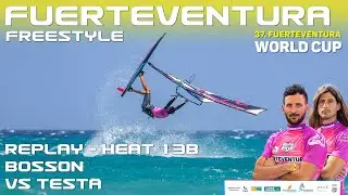 Adrien Bosson vs Jacopo Testa | Best Heats: Fuerteventura Windsurf World Cup
