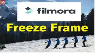 Freeze Frame Sequence Effect | Filmora 9 Tutorial 2020