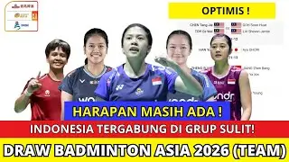 Badminton Asia Team Championships 2026 Draw Results #bac #badmintonasia