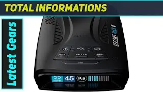 Escort Max 4 Radar Detector: Best False Alert Filter with Smart App Features