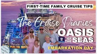 День посадки на круизный лайнер OASIS OF THE SEAS | Первый взгляд на это гигантское судно
