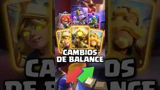 Nuevos CAMBIOS DE BALANCE de 2026!! #clashroyale #shorts