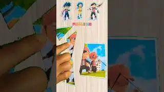 Matching The Puzzle Pieces of Boboiboy| Matching Puzzle Pieces | Puzzle Me #shorts