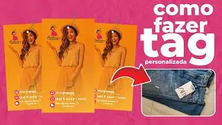 Como Fazer TAG Personalizada Para Sua Loja Passo a Passo (Adobe Illustrator)