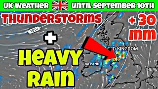 Uk weather ⛈️⚠️ urgent / Violent thunderstorms are expected / Uk weather tomorrow / Uk weather today
