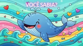 Curiosidades sobre a Baleia / Mundo Encantado Kids #youtubekids #aprender #videoeducativo