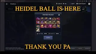 Black Desert Mobile | Heidel Ball Is Here
