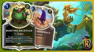 Unlimited Bursting Backpack!! | Teemo + Curious Shellfolk deck | Legends of Runeterra