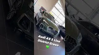 District Green Audi A5 😍💚 | Carlisle Audi #shorts