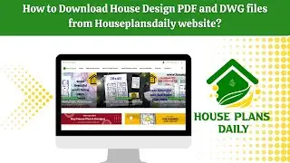 How to download house design PDF and DWG files from Houseplansdaily website? #houseplansdaily
