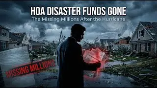 HOA DISASTER FUND GONE:The missing Millions after Hurricane