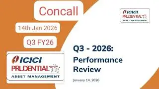 Конференц-звонок ICICI Prudential Asset Management за 3 квартал 2026 финансового года, 14 января ...