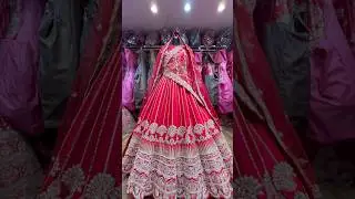 Red Bridal Lehenga 2026 | Total Handwork Bridal Collection ❤️#lehenga #lehengacholi #weddingdress