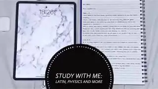 ||Study with Me| Latin, Physics and More!| CCEA GCSE📓||