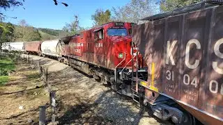 El Primer Tren Del Año Con 3 Canadian Pacific 