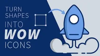 Make Icons That Say WOW &mdash; Easy Rocket illustration