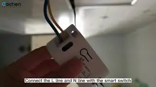 [DIY INSTALL] EACHEN Tuya WiFi Smart Switch takes the place of L Line Only Traditional Panel