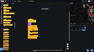 Fnaf Scratch game tutorial-(Part 1) Menu-Play button-Nightscreen