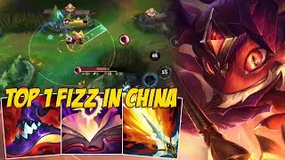 TOP 1 FIZZ GAMEPLAY IN CHINA SERVER SEASON 11 - WILD RIFT