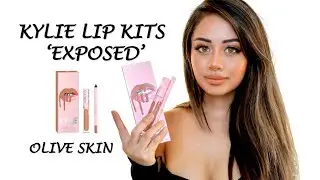 New Kylie Cosmetics Lip Kit 'Exposed' Review & Demo (Olive/ Yellow/ Tan/ Medium Skin Tones) 2021