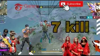 7 kills 💪AN94+mini uzi 99% headshot rate ⚡️| squad vs squad full gameplay | samsung a22 🖥 freefire