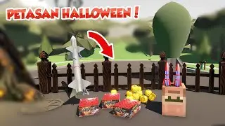 AKU NYALAIN PETASAN DI MALEM HALLOWEN SAMPE WARGA PADA PINDAH !!!
