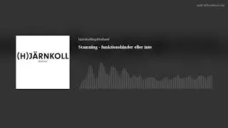 Stamning - funktionshinder eller inte