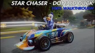 Disney SpeedStorm 100% Walkthrough | No Toy Gets Left Behind | Star Chaser - Donald Duck