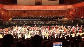 Himno Nacional Argentino por la Orquesta Sinfónica Nacional y el Coro Polifónico en el CCK