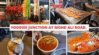 Exploring Best street food in Mohammed Ali road 😍😋 || Ramzan Special foods || Mumbai.