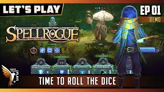 SpellRogue | GamePlay | Let's Play (Dice Building Roguelite!) - Ep01