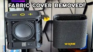 W-king D2 Fabric Cover Removed! 