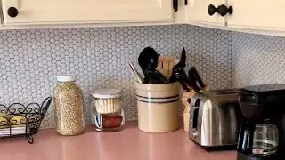 Penny Tile Kitchen Backsplash DIY $300