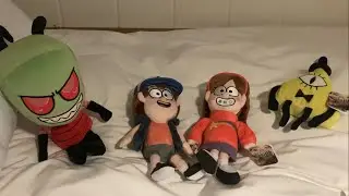 Youtooz Zim Plush + Gravity Falls Dipper, Mabel, and Bill Cipher Plushies Unboxing