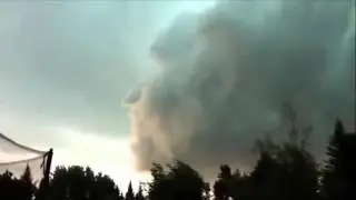 Face of a Man Seen in Clouds - Incredibly Unbelievable