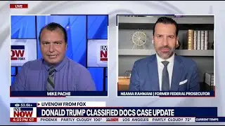 LiveNOW from FOX | Neama Rahmani provides legal analysis on updates for Trump's classified doc case