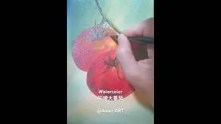 How to draw big tomatoes