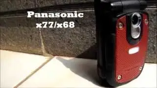old phone review : panasonic x77 / x68