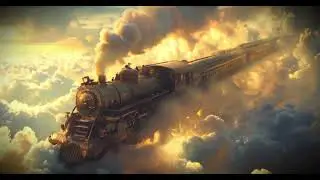 Ghost Hounds, last train to nowhere (2023) Pure Country. No vocal. AI Artwork